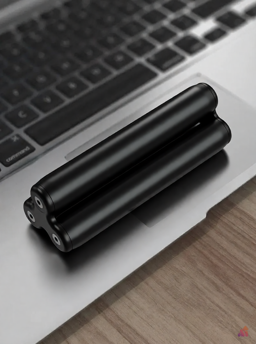 FocusGlide Pro – 3-in-1 Handheld Decompression Roller (Pearl Black)
